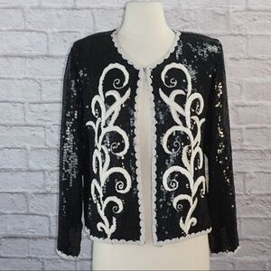 Vintage Embroidered Beaded Sequin Jacket